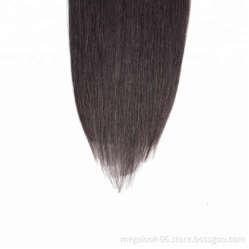 Private Label Straight Brazilian European Clip in Real Hair Extension Remy Human